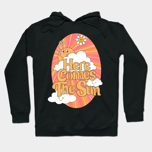 Here Comes The Sun Hoodie by LauraGraves